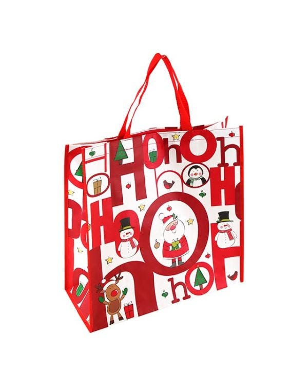 Ho Ho Ho Jumbo Gift Bag - 45cm x 45cm
