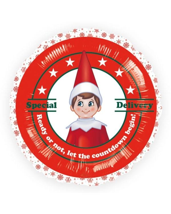 Elf On The Shelf Balloon - 18&quot; Foil
