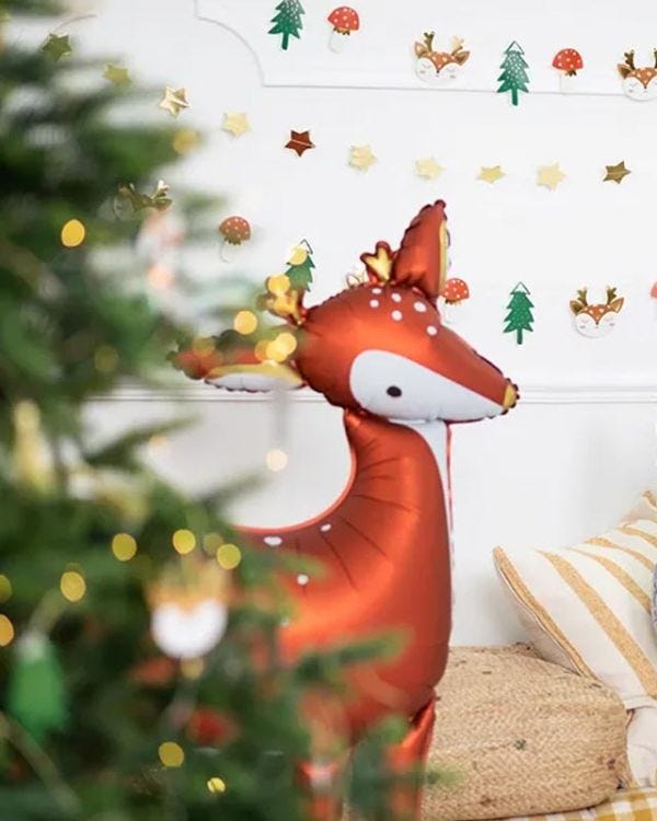 Christmas Deer Balloon - 31.5&quot; Foil