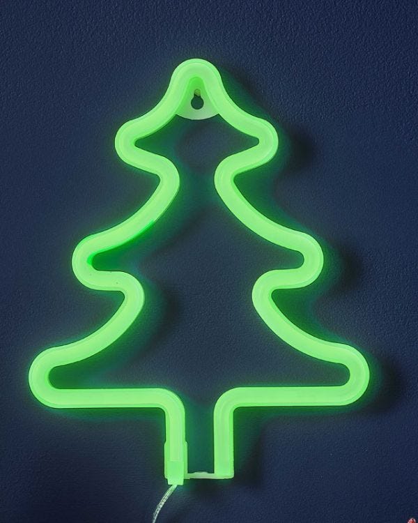Green Neon Tree Lights