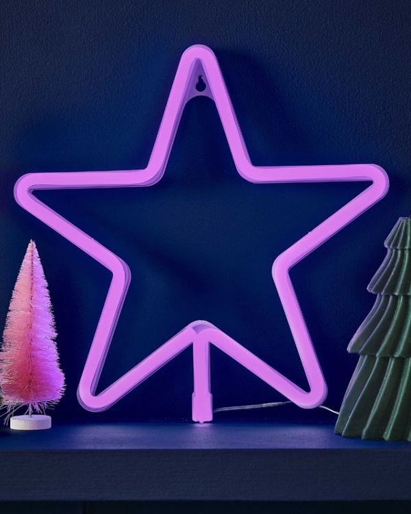 Pink Star Lights