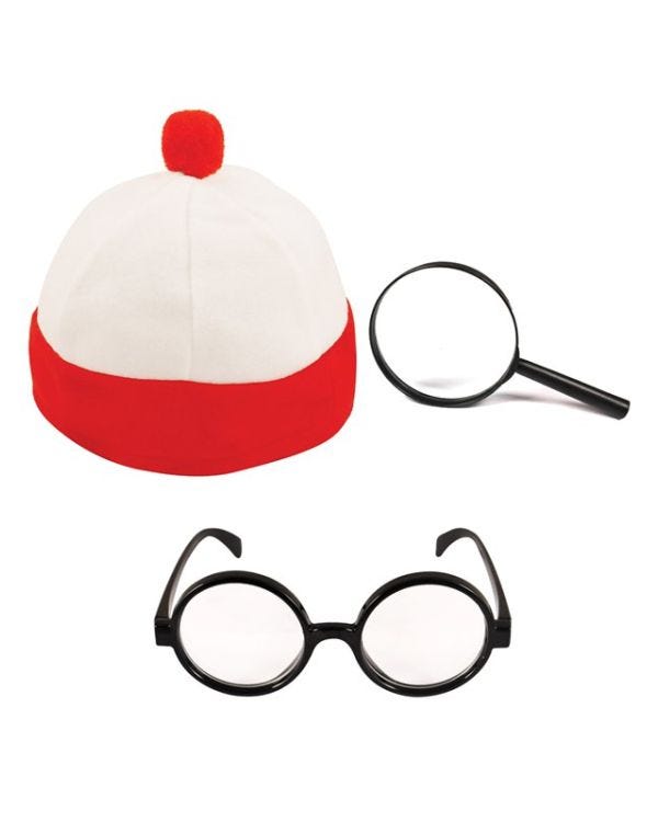 Where&#039;s Wally Accessory Kit - Child
