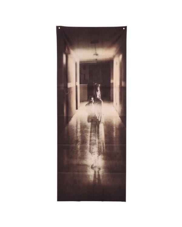 Little Girl Corridor Fabric Door Decoration - 2m