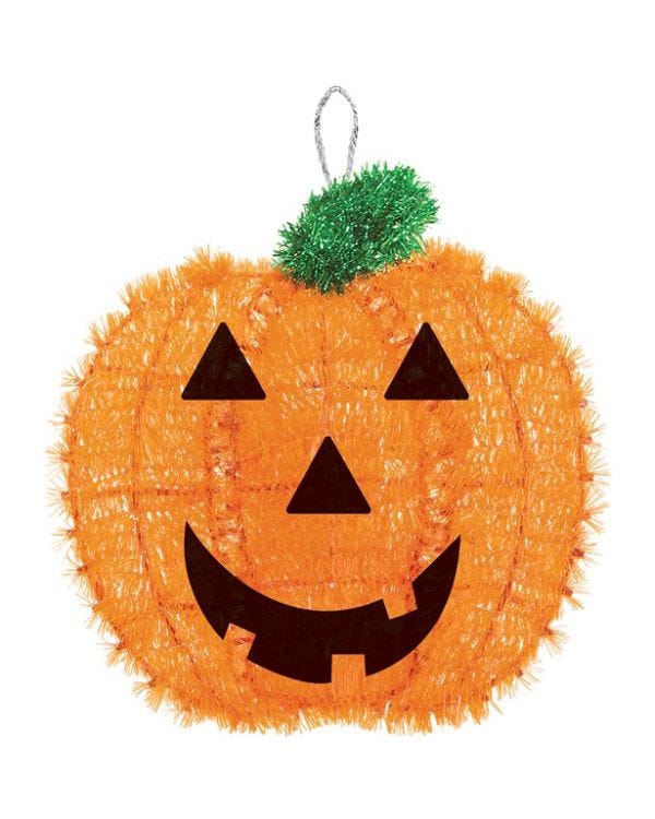 Tinsel Pumpkin - 33cm