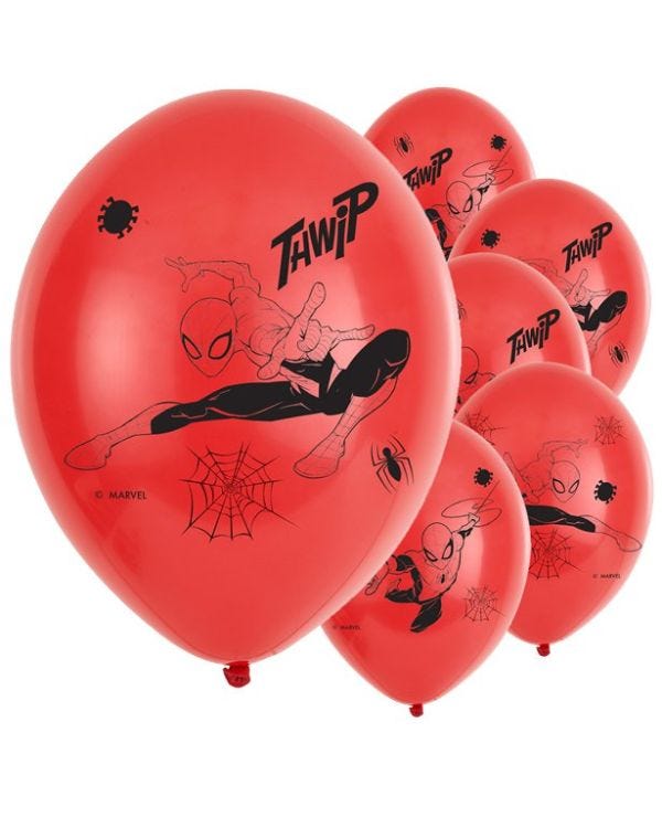 Spider-Man Team Up Latex Balloons - 11&quot; (6pk)