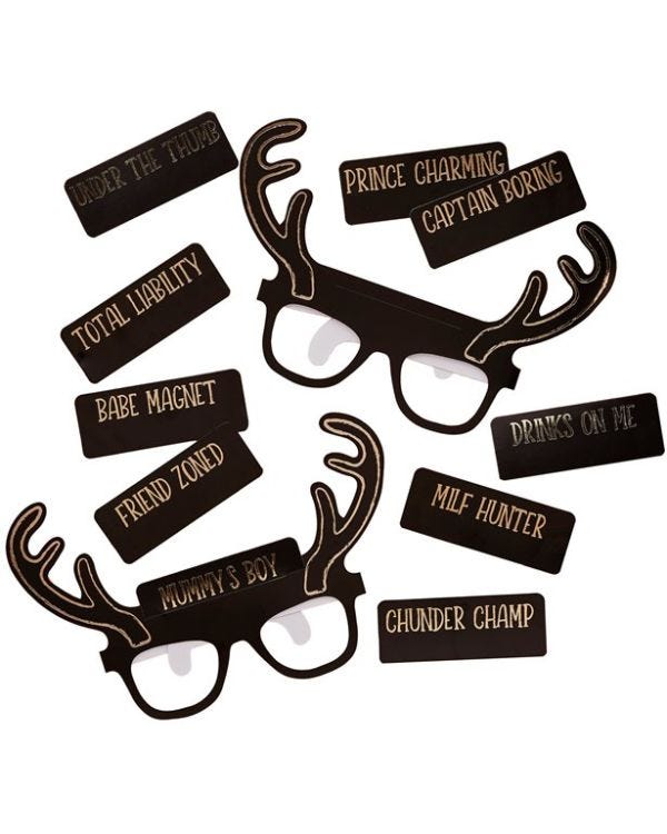 Stag Party Glasses