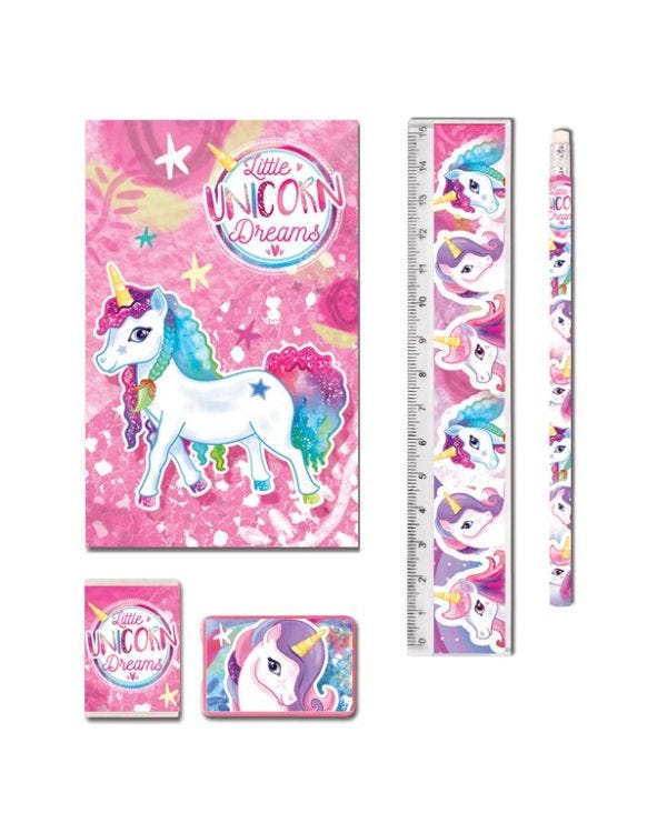 Unicorn Stationery Set