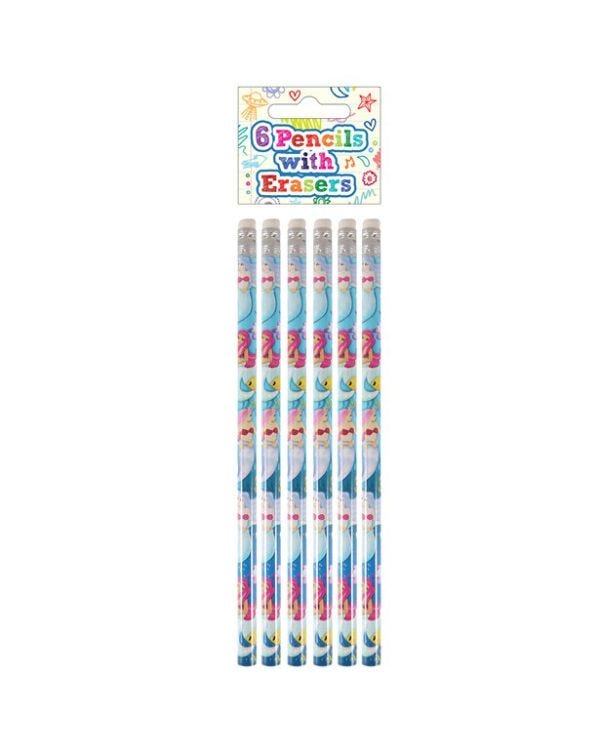 Mermaid Pencils (6pk)