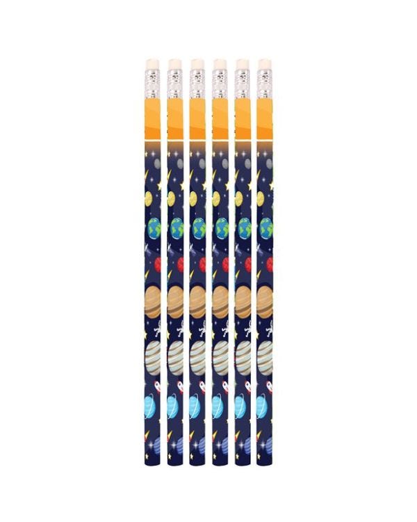 Space Pencils (6pk)