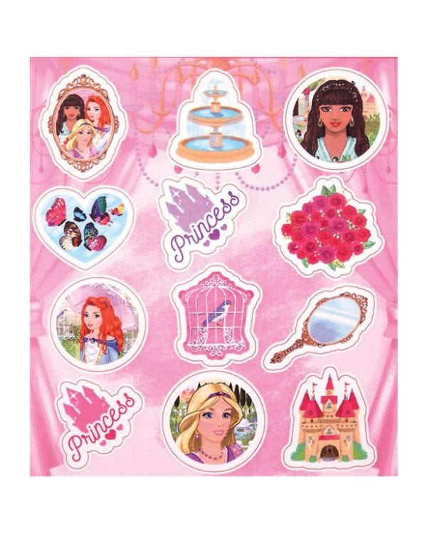 Princess Sticker Sheet