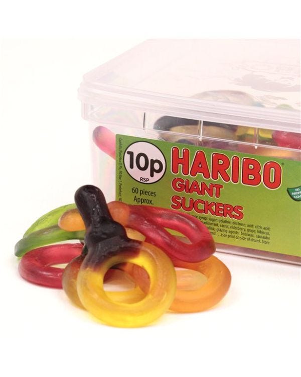Haribo Giant Suckers - 816g