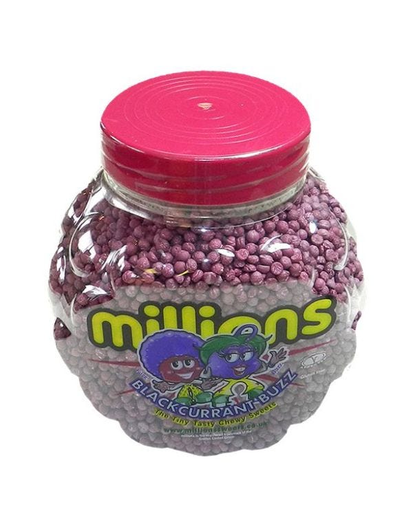 Millions - Blackcurrant Flavour - 2.27kg