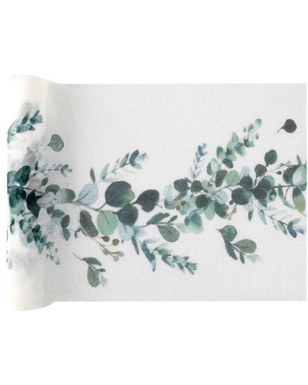 Bucolic Foliage Fabric Table Runner - 3m