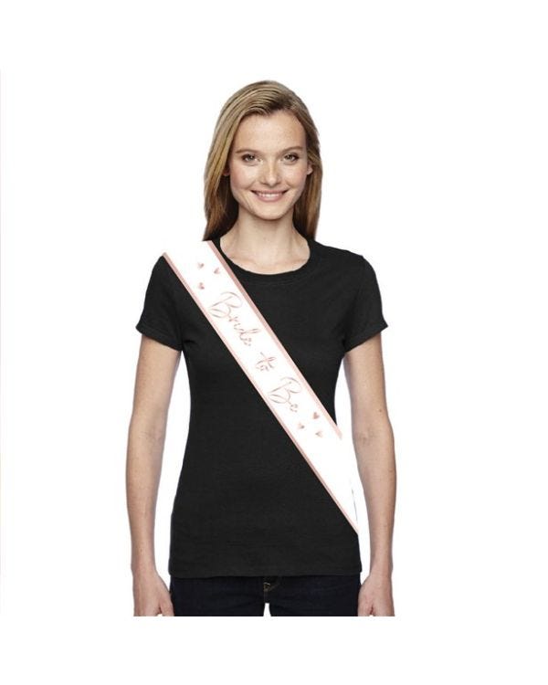 Team Bride &#039;Bride To Be&#039; Sash