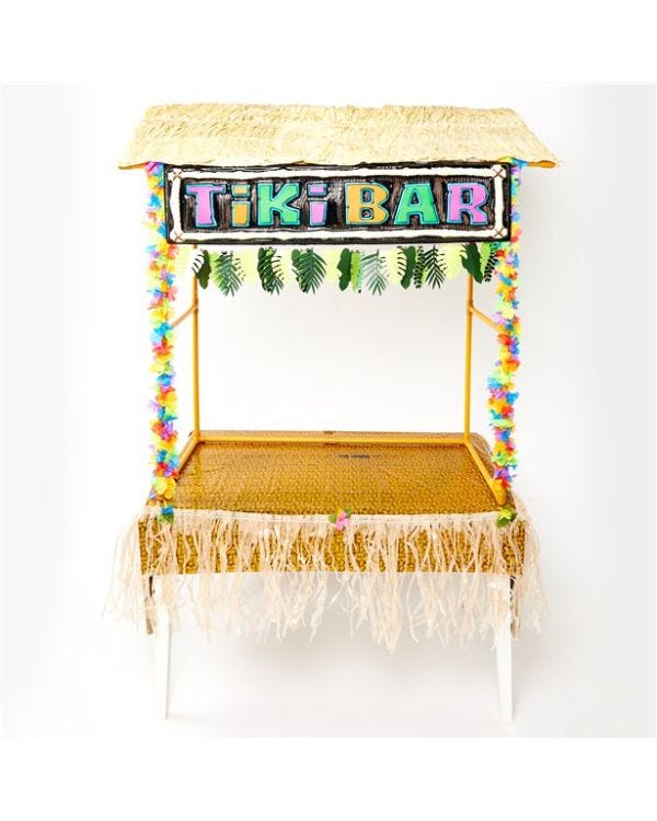 Tiki Bar Deluxe Decorating Kit