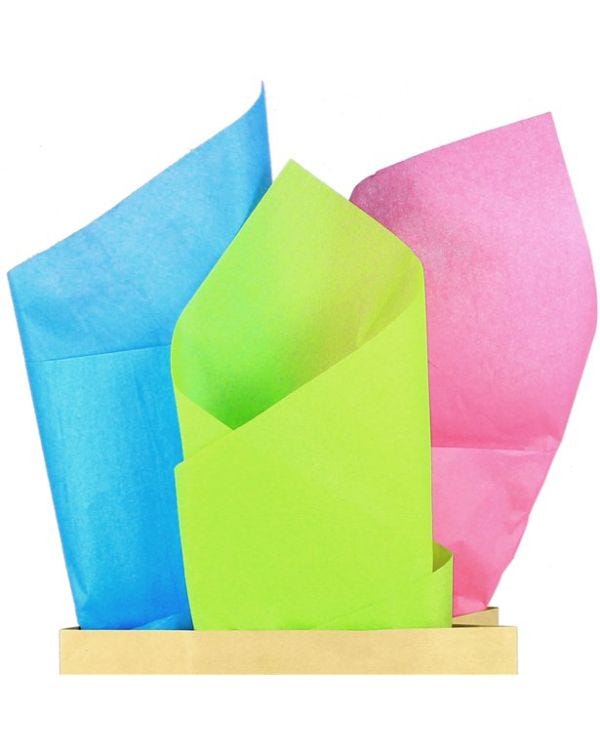Bright Mix Tissue Paper - 50cm