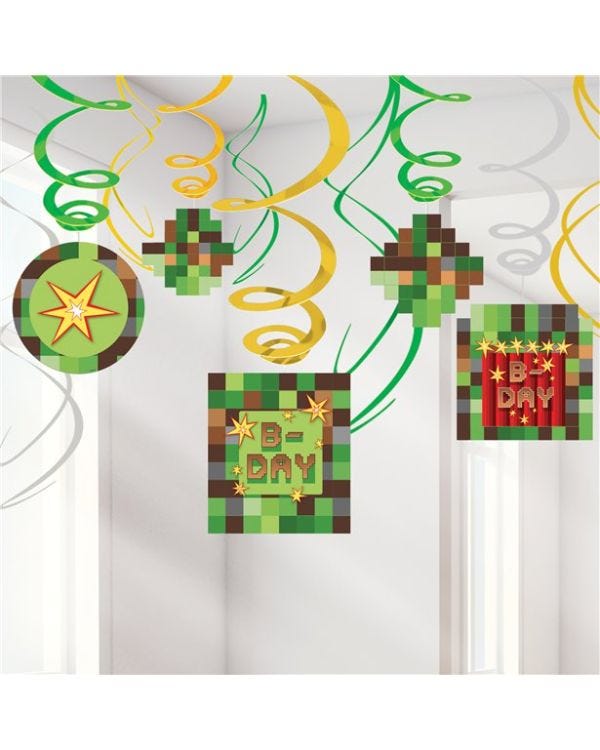 TNT Party Hanging Decorations (6pk)