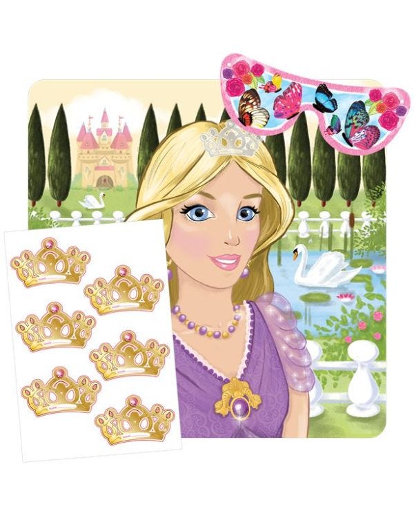 Princess Stick the Crown Game
