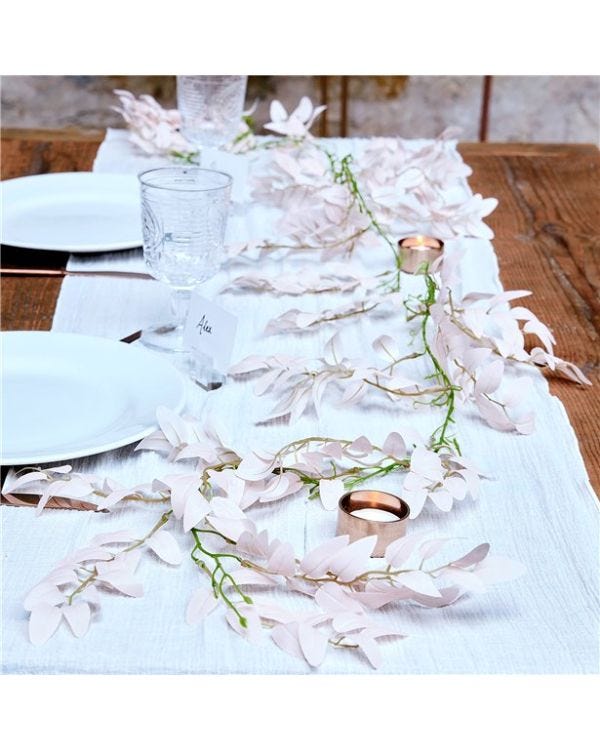 A Touch Of Pampas Pink Rucus Garland