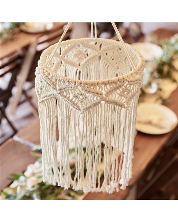 Macrame Chandelier Decoration