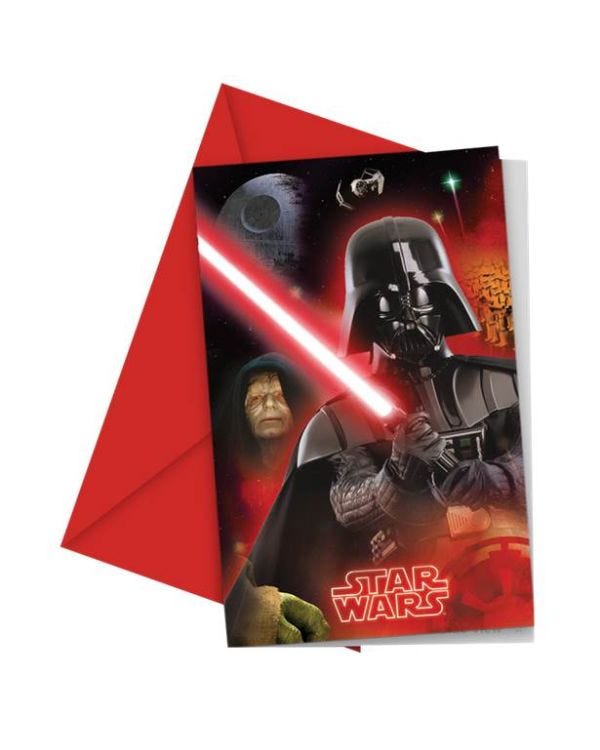 Star Wars Invitations (6pk)