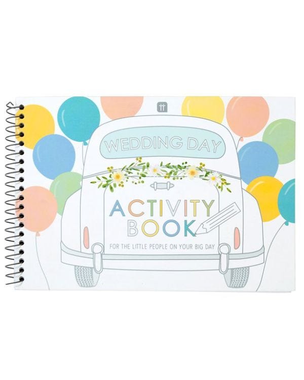 Wedding Day Kids Activity Book