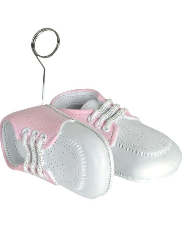 Pink Baby Shoes Balloon Weight - 215g