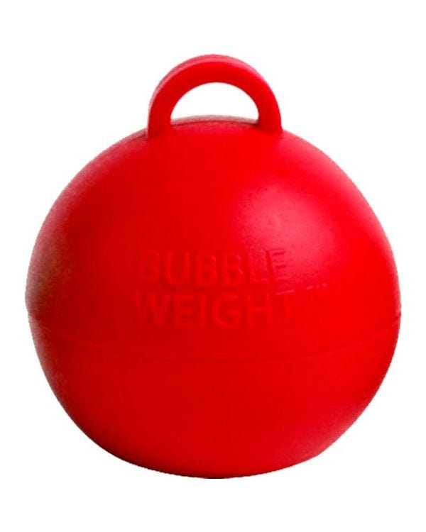 Red Bubble Balloon Weight - 30g