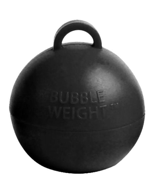 Black Bubble Balloon Weight - 30g