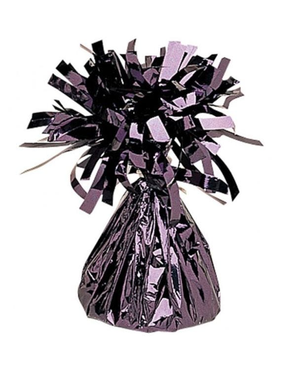 Black Foil Balloon Weight - 170g