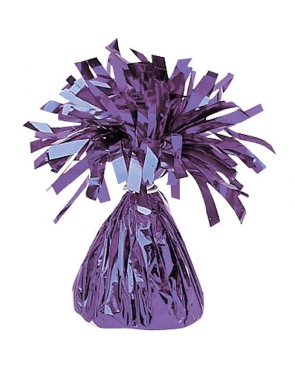 Purple Foil Balloon Weight - 170g