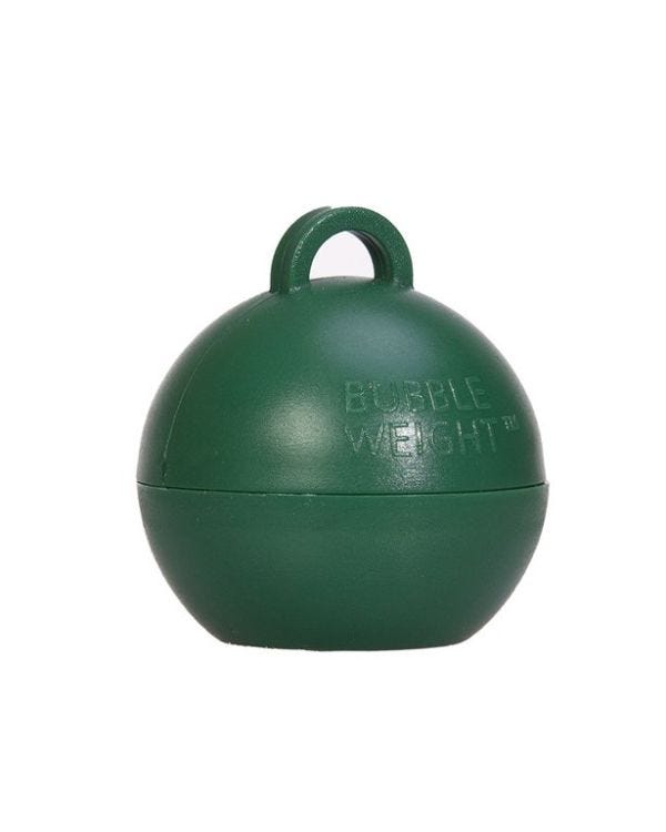 Green Bubble Balloon Weight - 30g