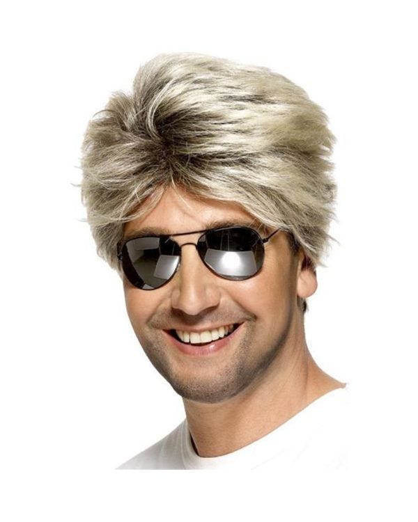 80s Blonde Street Wig