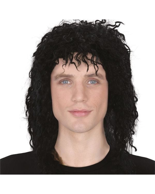 Black Wavy Guy Wig