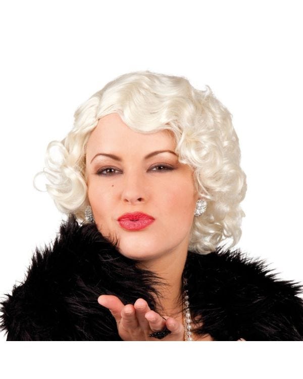 50s Blonde Marilyn Wig