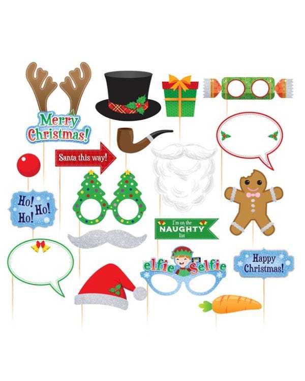 Christmas Photo Props (20pk)