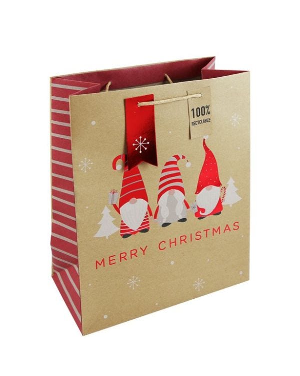 Gonk Large Gift Bag - 33cm x 26.5cm