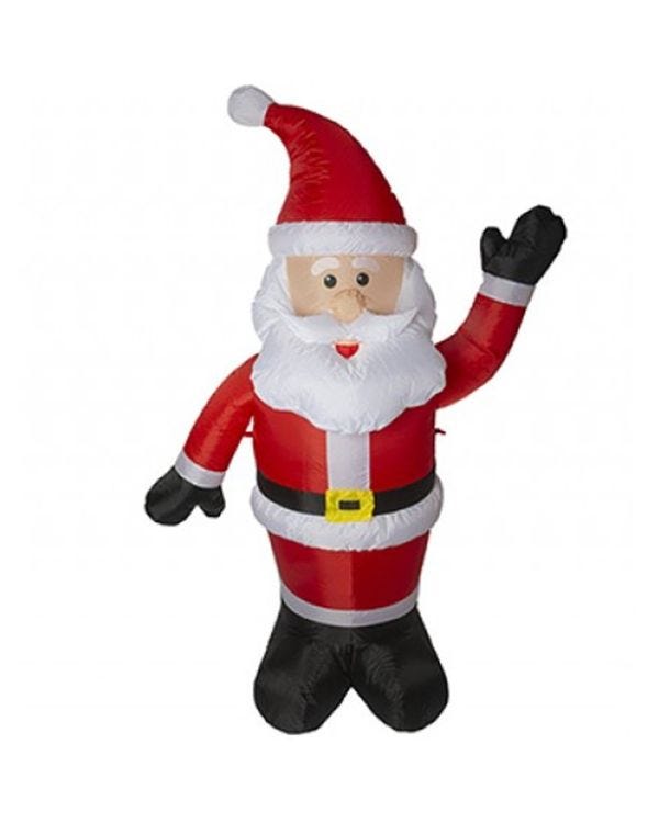 Inflatable Light Up Santa - 1.8m