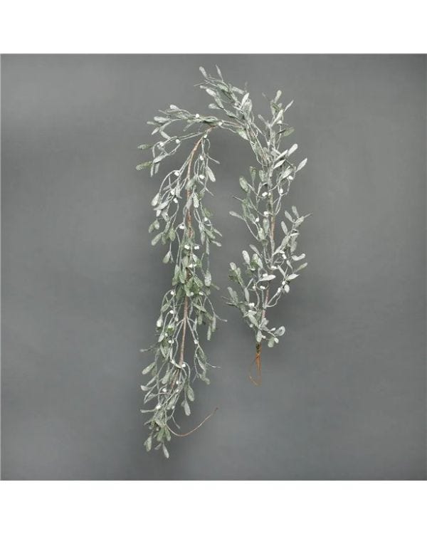 Mistletoe Frosted Garland - 1.5m