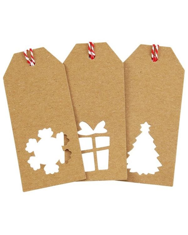 Kraft Gift Tags (12pk)