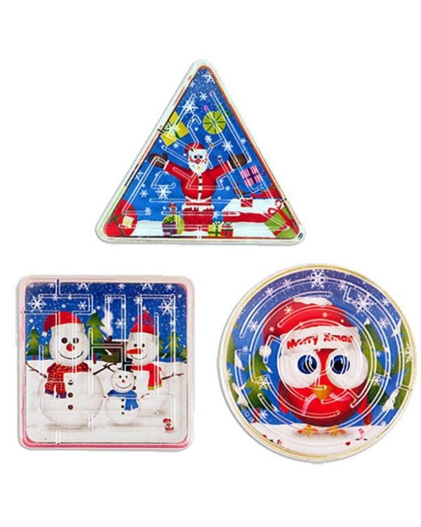 Christmas maze puzzle - 6cm