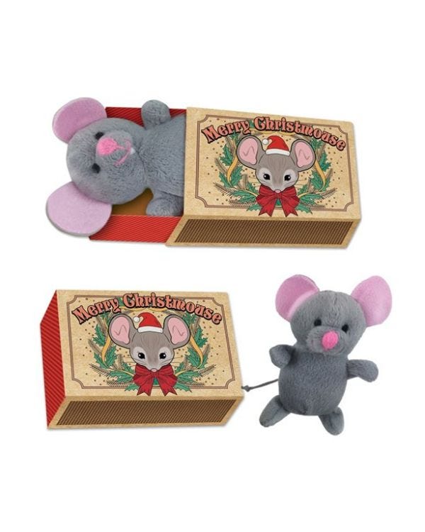 Christmas Mouse in a Box