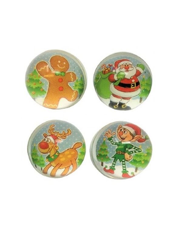 Christmas Bouncy Ball - 3.5cm