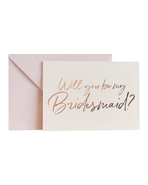 She Said Yaaas Will You Be My Bridesmaid Cards (5pk)