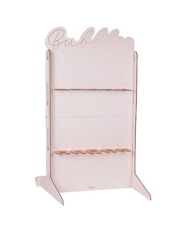 Rose Gold Prosecco Wall Drinks Holder