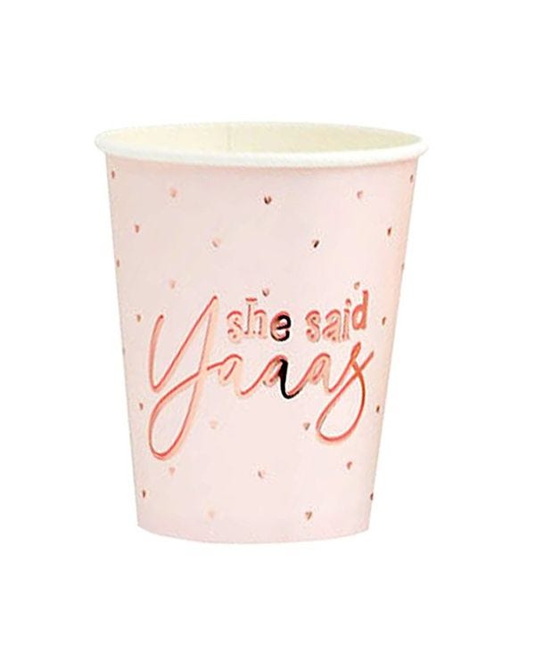 She Said Yaaas Paper Cups - 266ml (10pk)