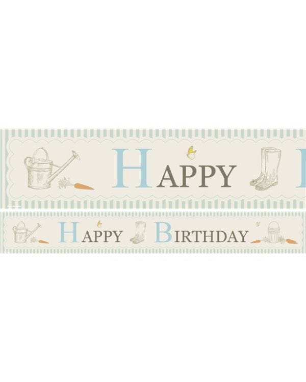Peter Rabbit Paper Banners - 1m (3pk)