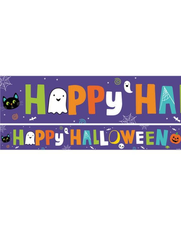 Hallo-Ween Friends Paper Banners - 1m (3pk)