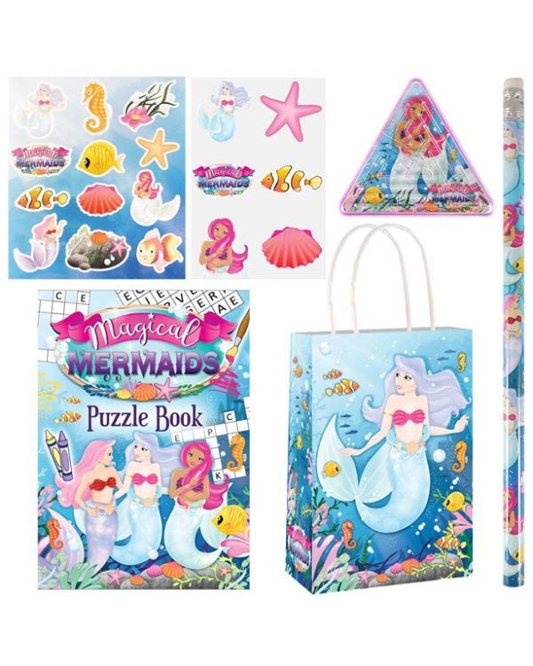 Mermaid Sweet Free Pre-Filled Party Bag 