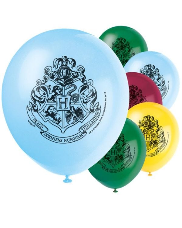 Harry Potter Crest Latex Balloons - 12&quot;